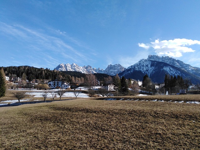 Panorama montano dolomiti